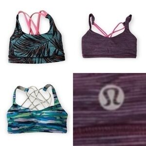 Bundle Lululemon Sports Bra Set - Multicolor